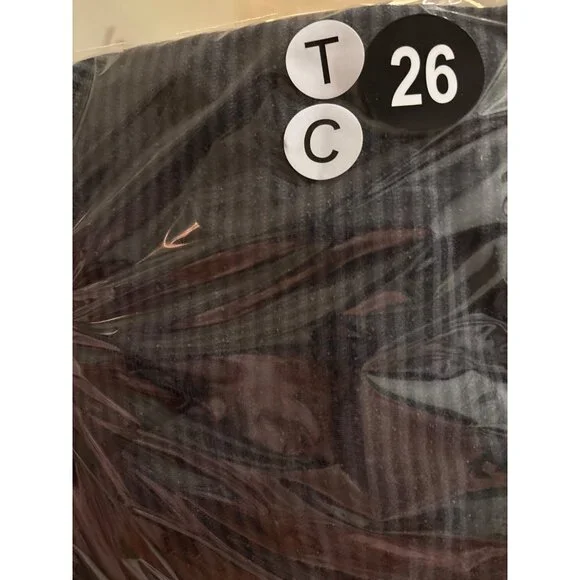 Lululemon Gray Striped Crewneck Reversible Sweatshirt Womens 4 - Picture 10 of 10